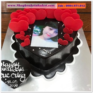 Bánh Sinh Nhật In Hình Ảnh - H315